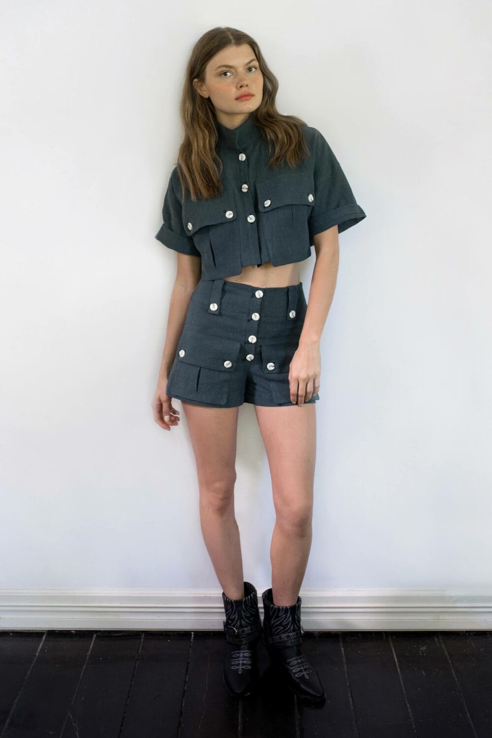 Narzutka SIMONE ANTRACYT