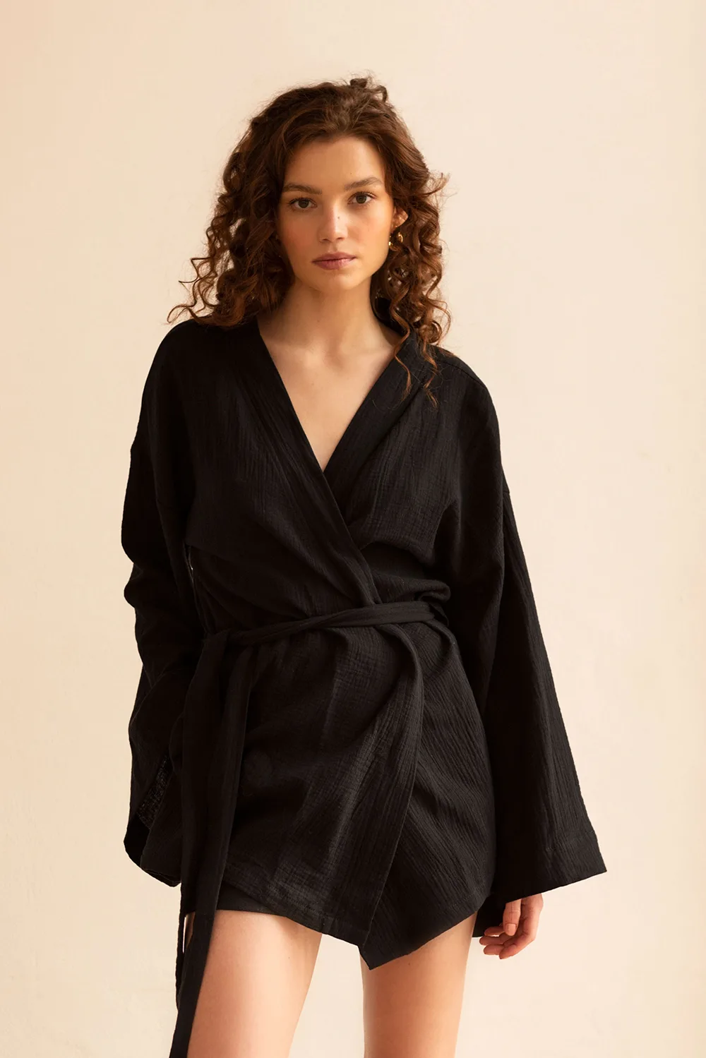 Kimono Sand Black