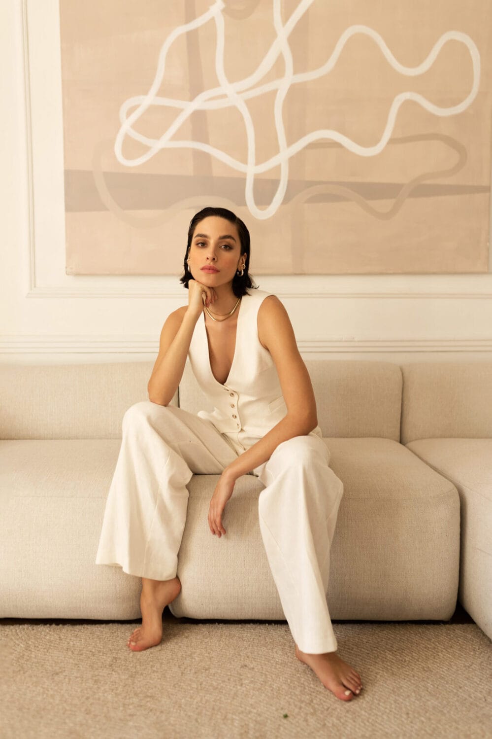 Kamizelka MARSEILLE WHITE