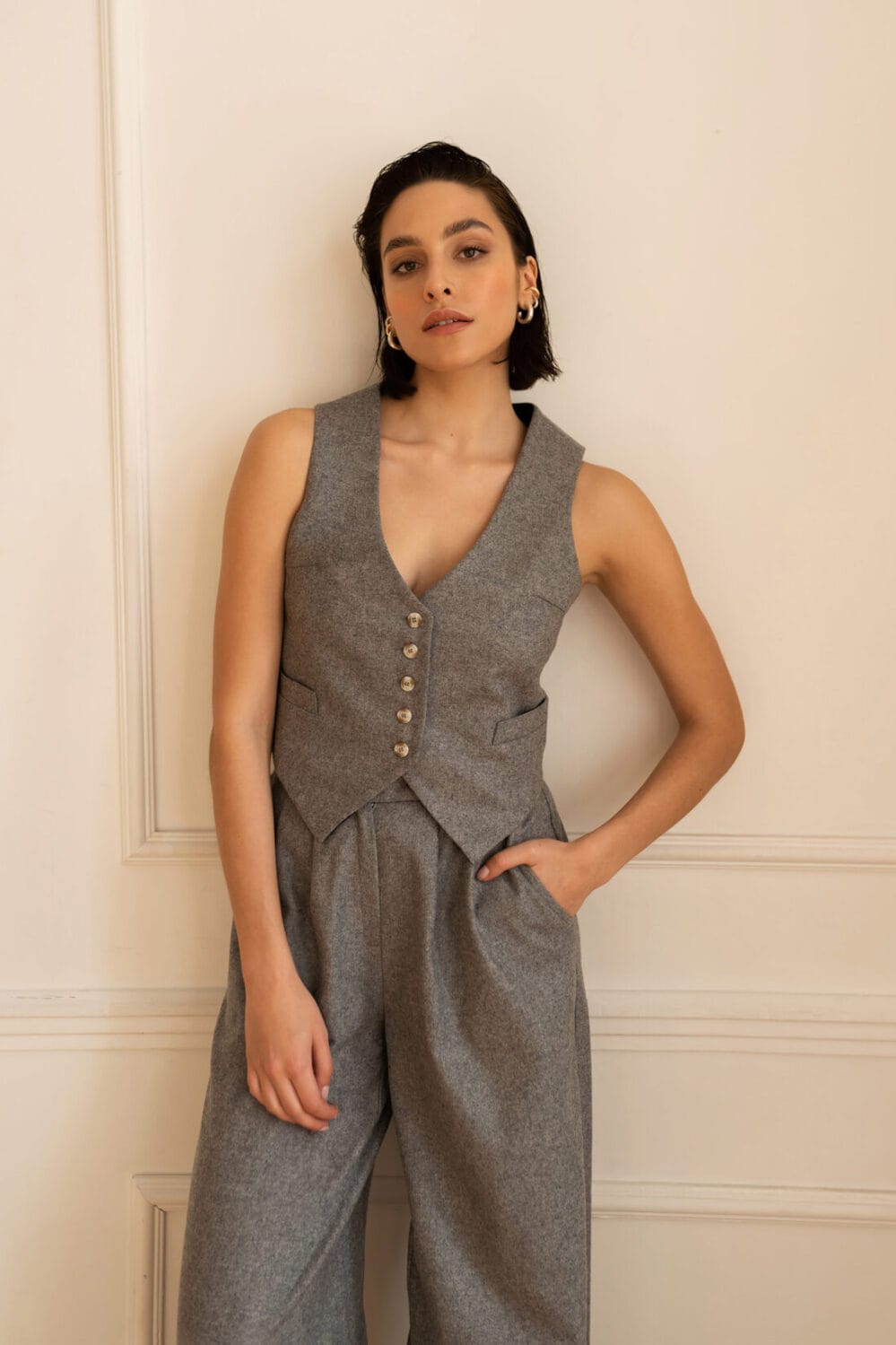 Kamizelka MARSEILLE GRAY