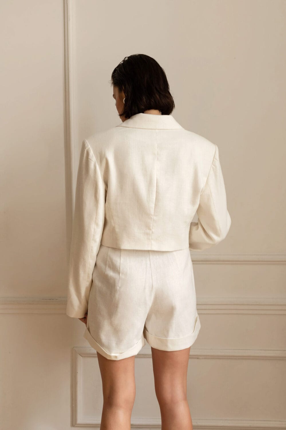 Marynarka PARIS WHITE