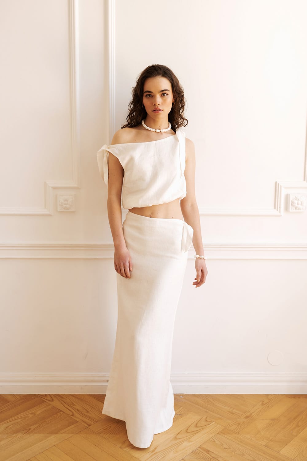 Spódnica LUNE WHITE