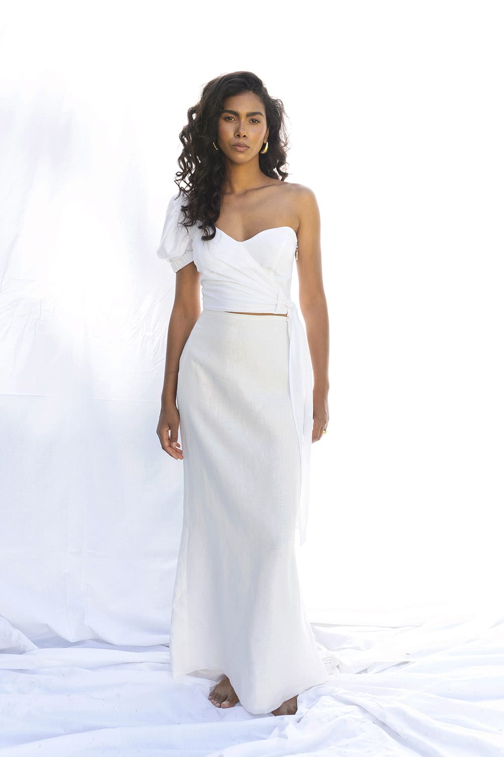 Spódnica LUNE WHITE