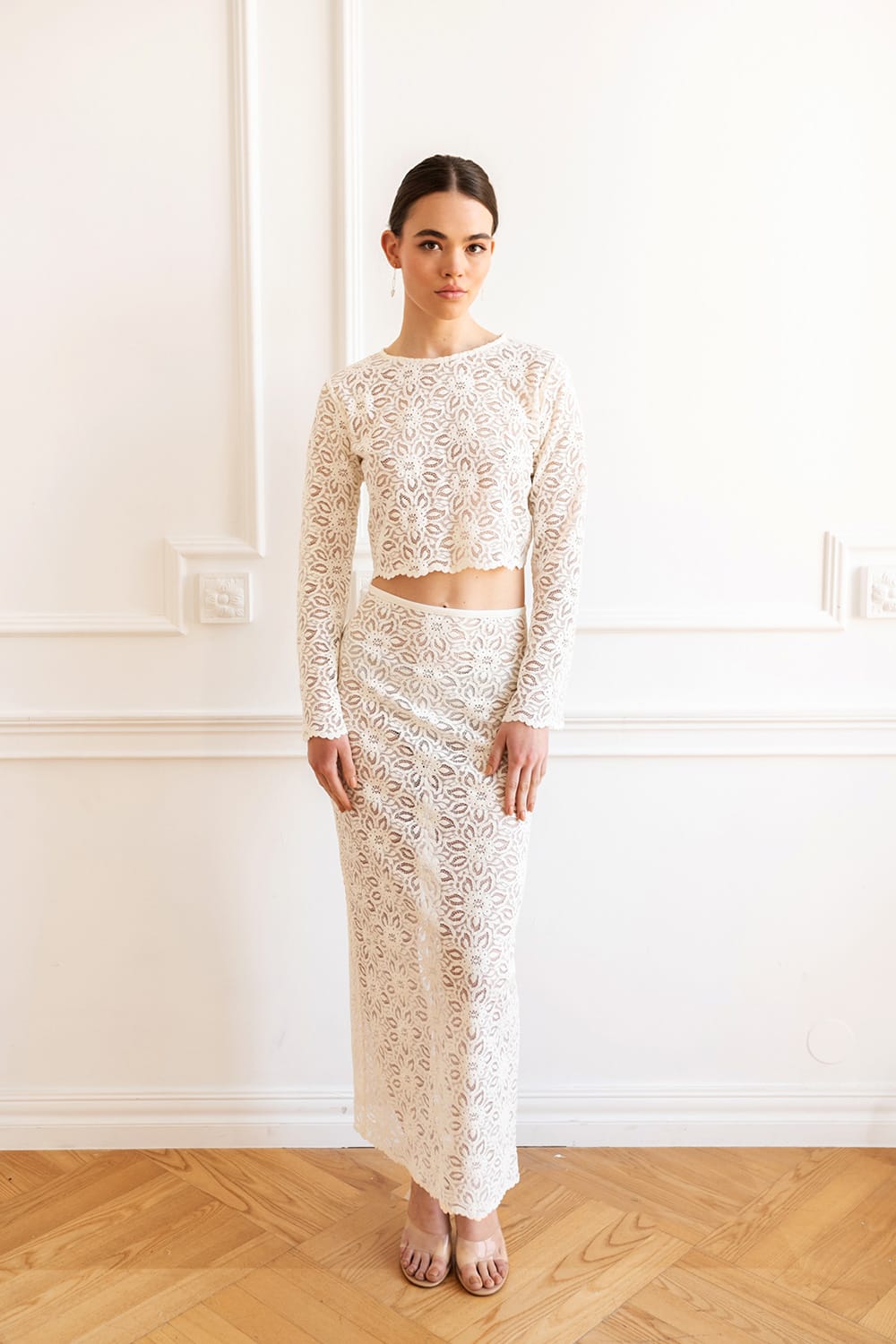 Spódnica SOLEIL WHITE