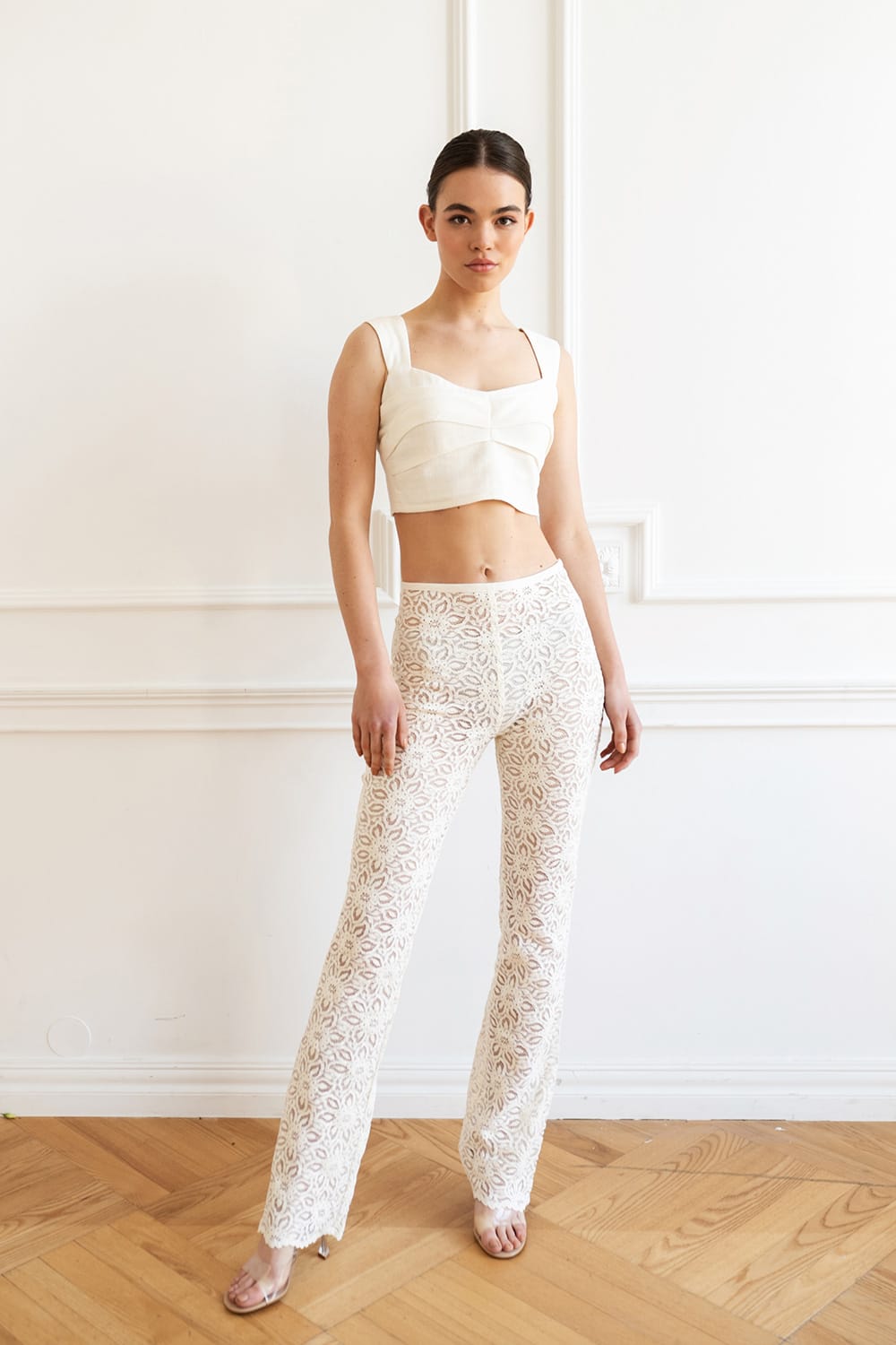 Spodnie SOLEIL WHITE