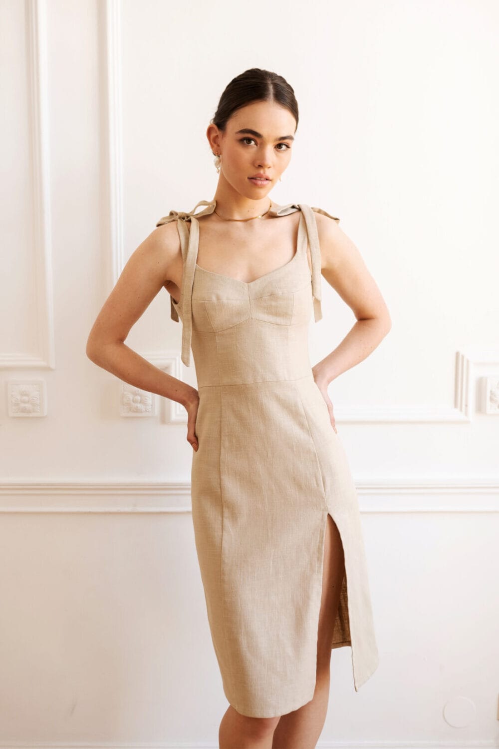 Sukienka Louann Cream