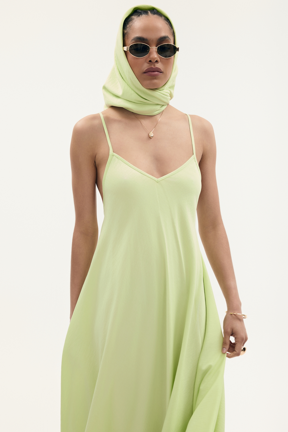 Chustka Provence pistache