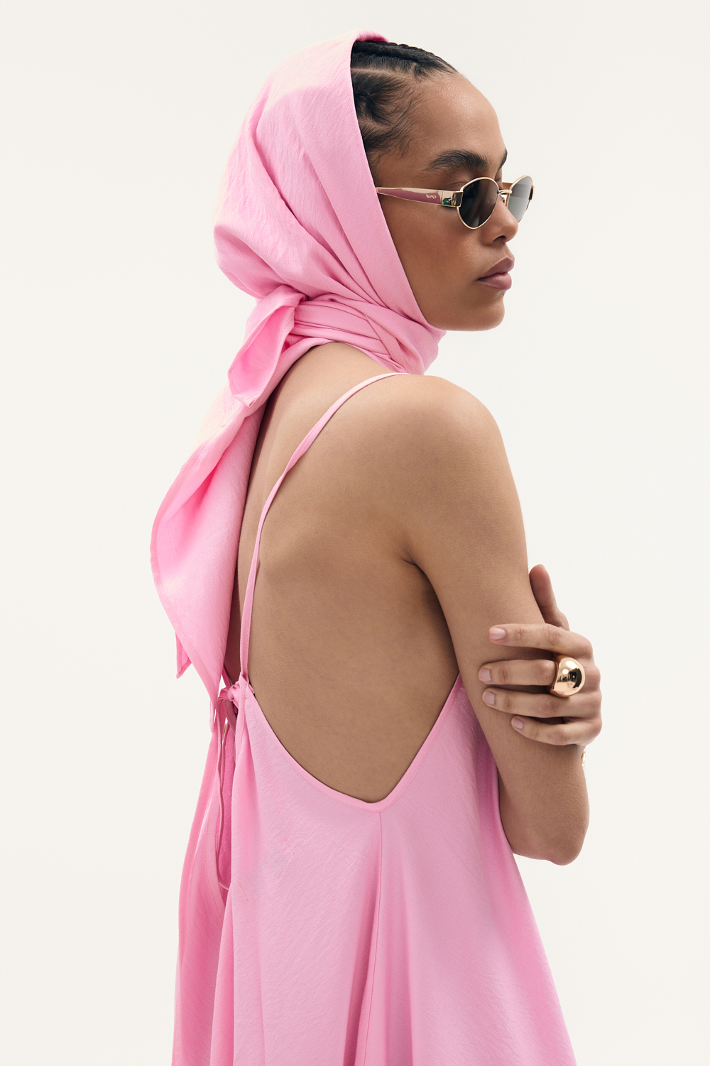 Chustka Provence rose