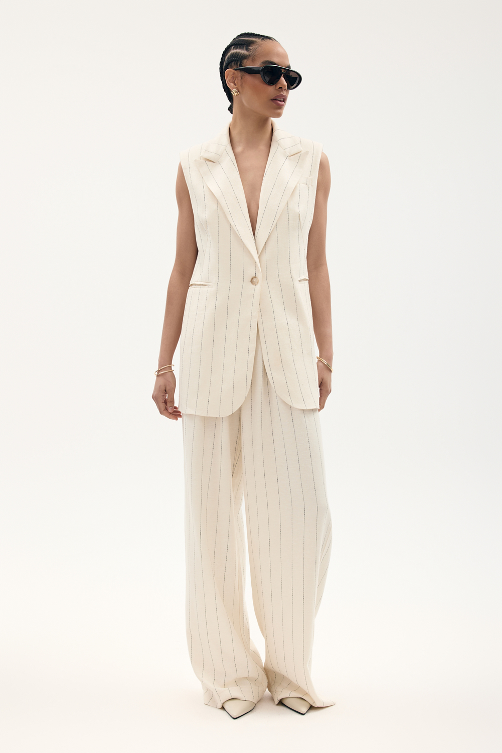 Kamizelka długa ANI Cream