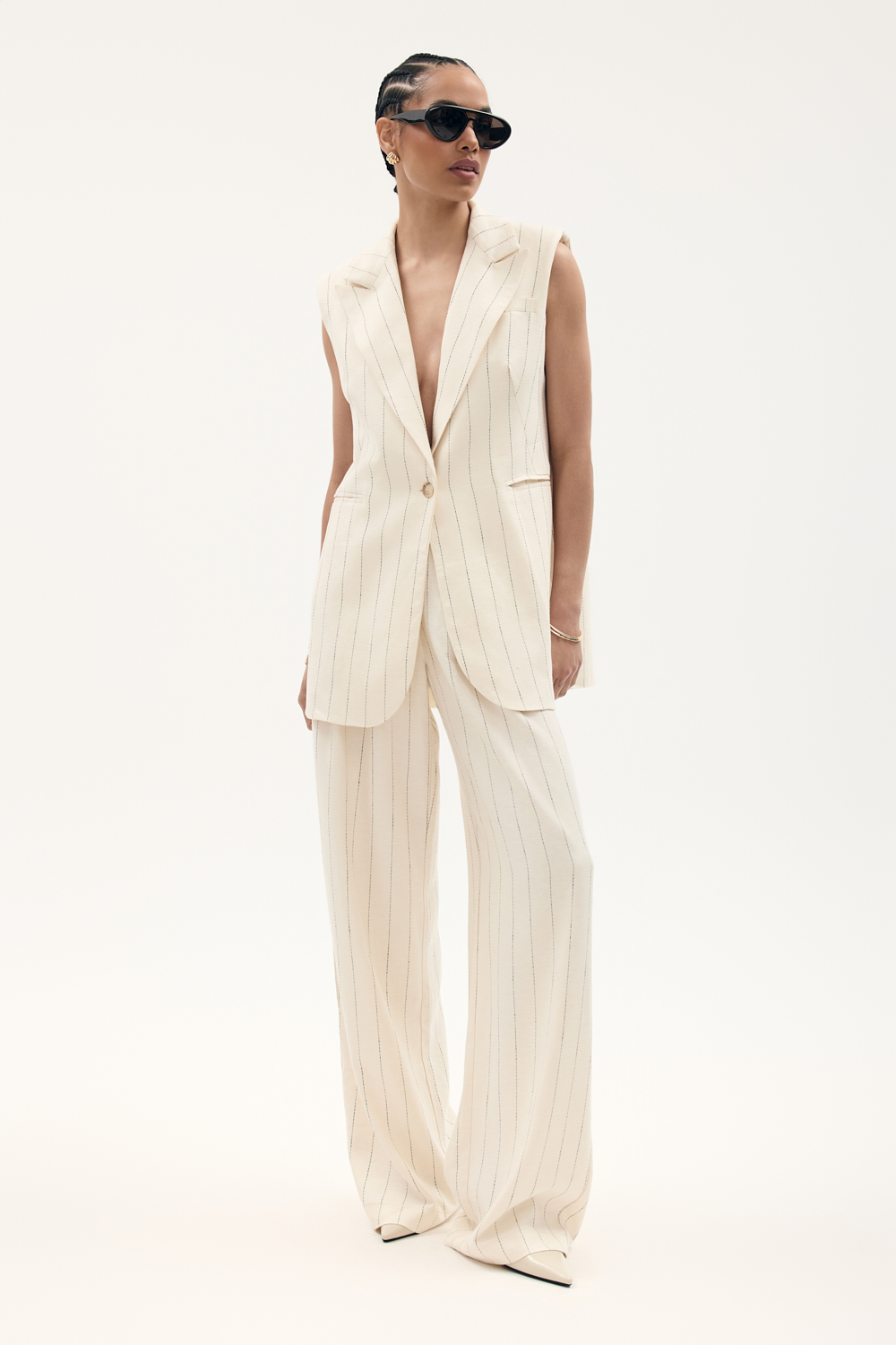 Kamizelka długa ANI Cream