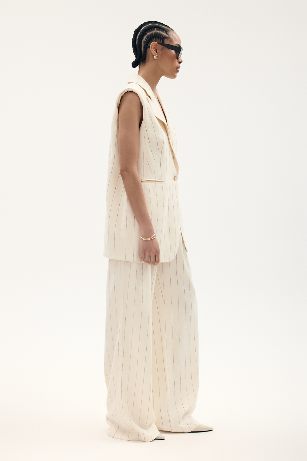 Kamizelka długa ANI Cream