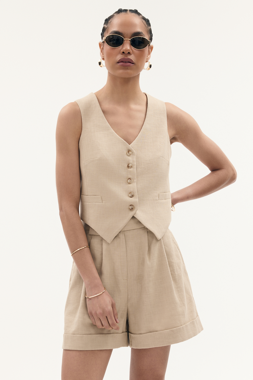 Kamizelka MARSEILLE Cream