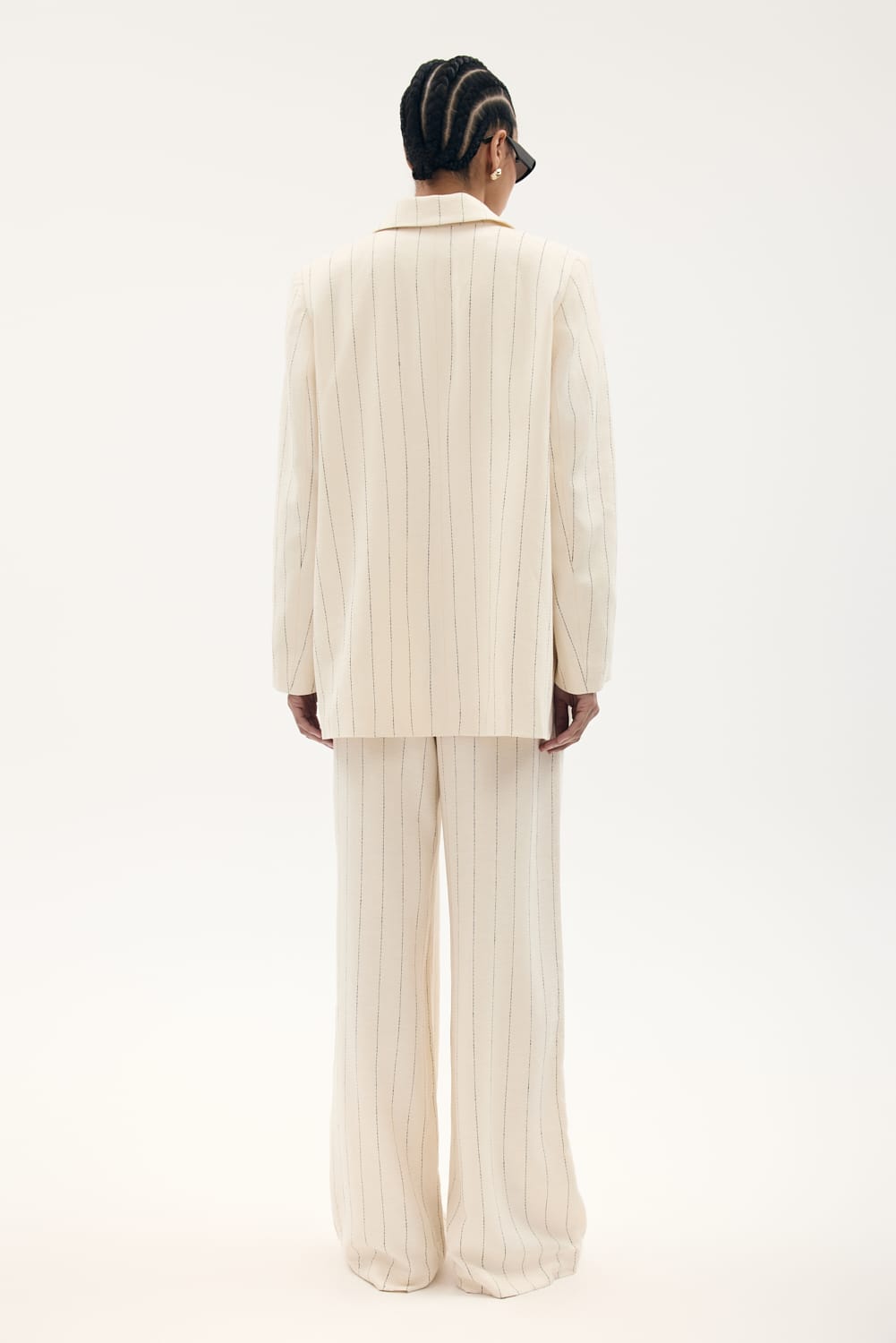 Marynarka ANI CREAM długa