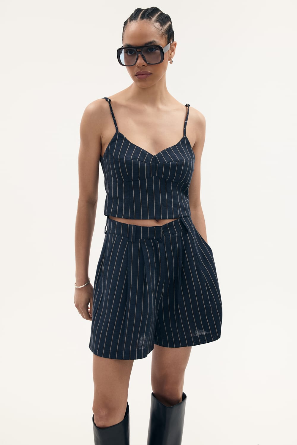 Spodnie krótkie bleu marine