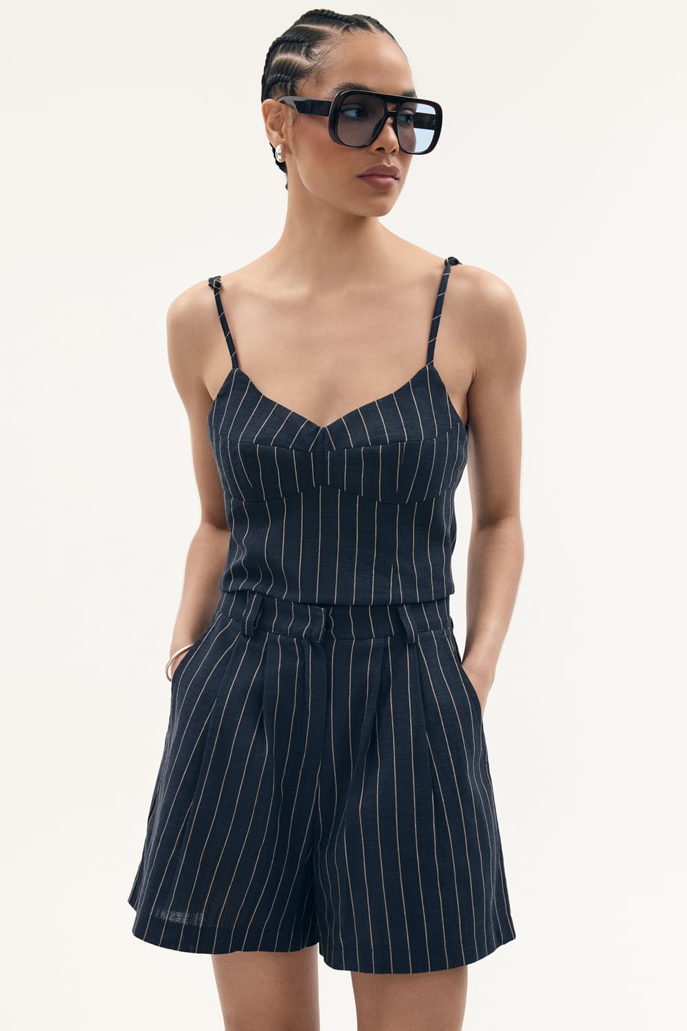 Spodnie krótkie bleu marine