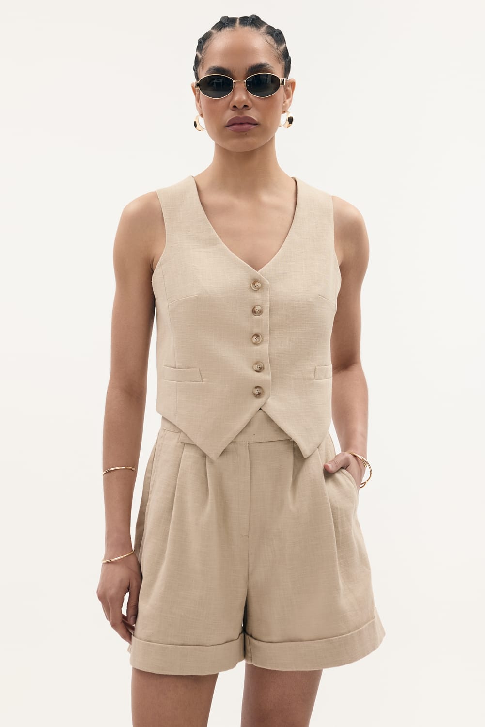 Spodnie krótkie METZ Cream