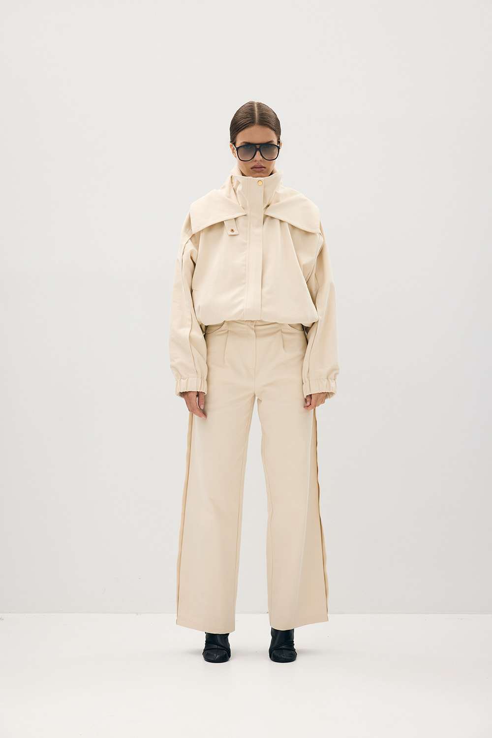 Spodnie Lara Denim Cream