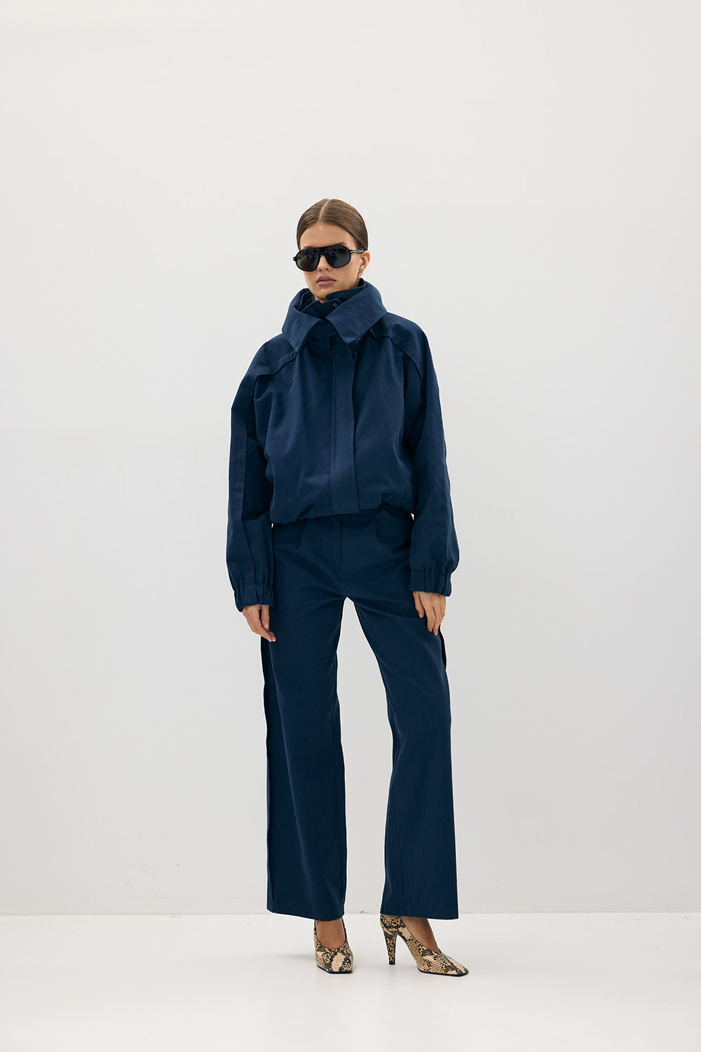 Spodnie Lara Denim Navy