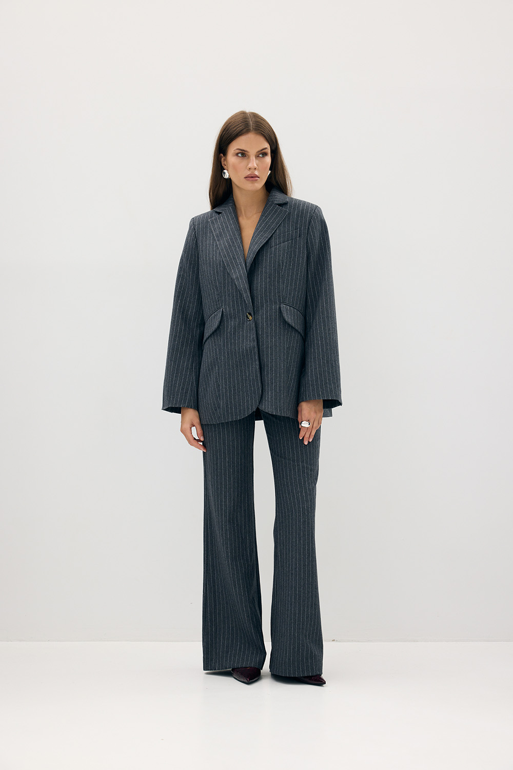 Spodnie Lou Pinstripe Flare